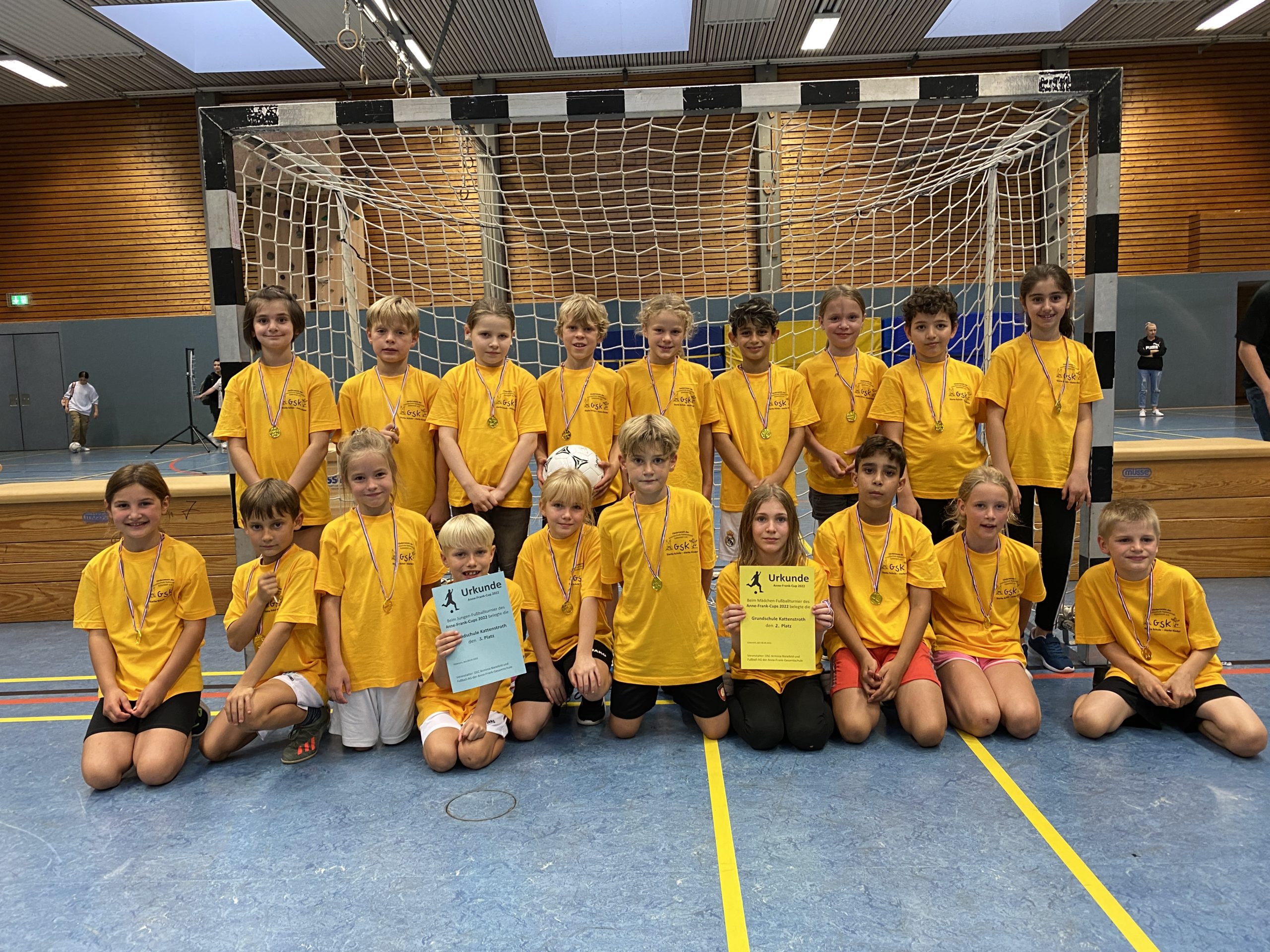 Erfolg beim Fußballturnier der Grundschulen